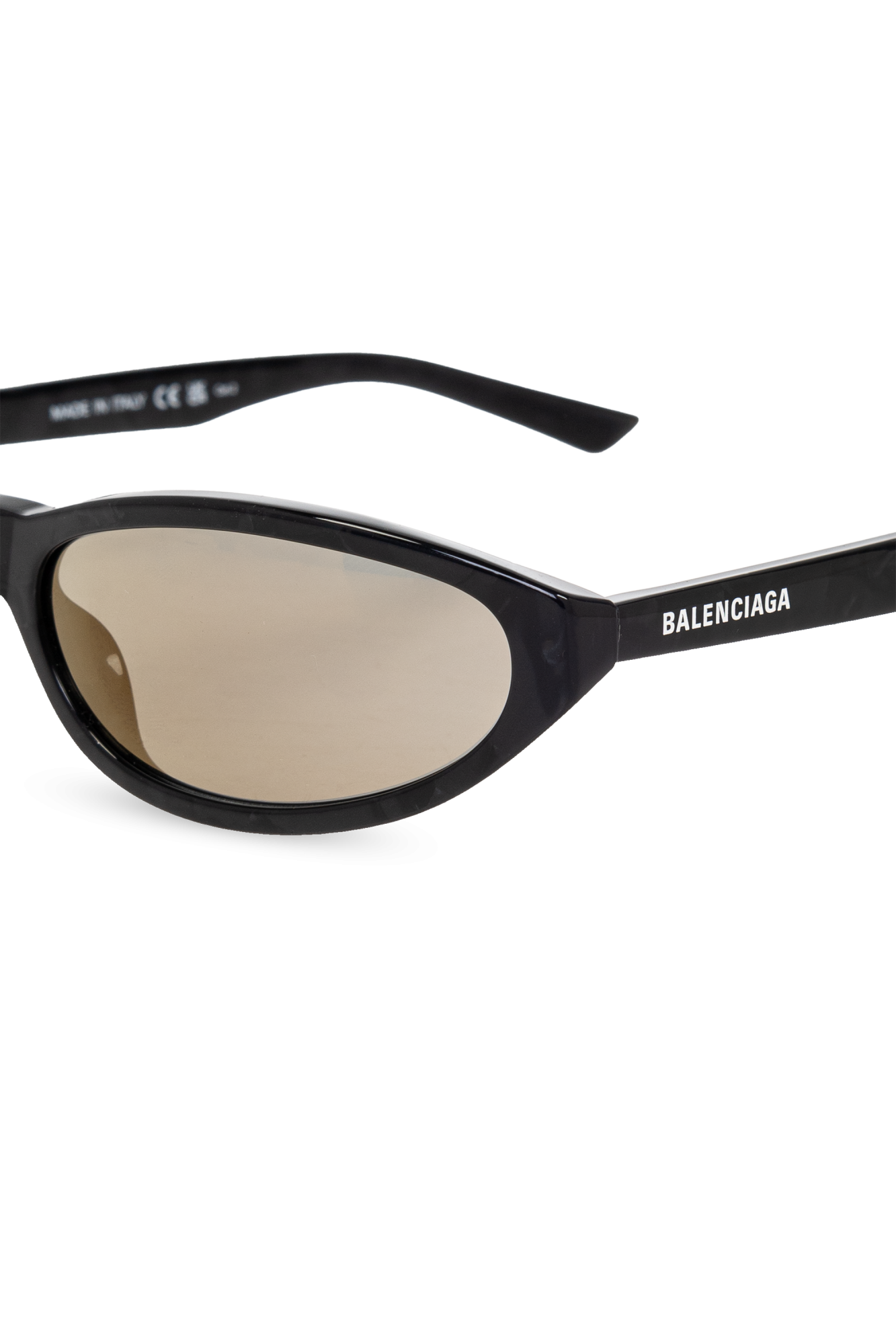 Black sunglasses mask-frame Balenciaga